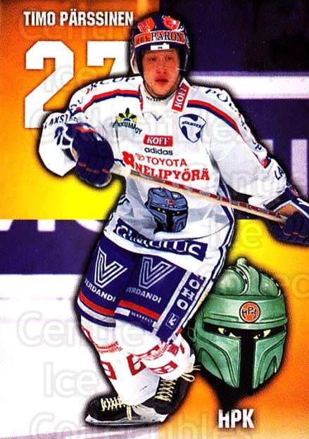 1999-00 Finnish Cardset #40 Timo Parssinen
