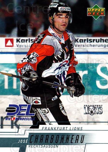 2000-01 German DEL Upper Deck #82 Jose Charbonneau