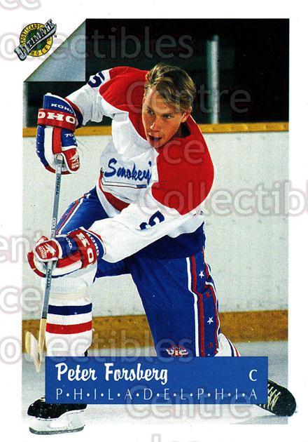 1991 Ultimate Draft #5 Peter Forsberg