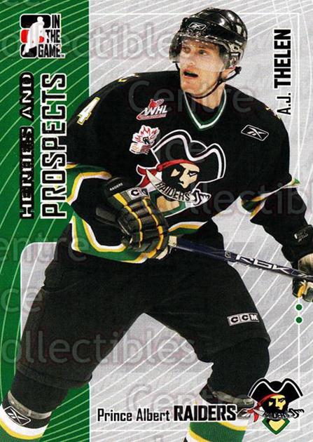 2005-06 ITG Heroes and Prospects #313 A.J. Thelen