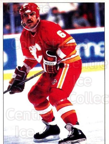 1991 Calgary Flames Panini Team Stickers #13 Ric Nattress