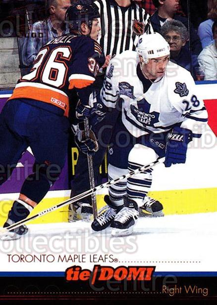 1999-00 Pacific Red #405 Tie Domi
