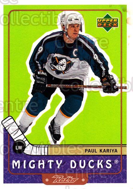 1999-00 Upper Deck Retro #1 Paul Kariya