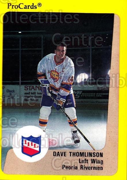 1989-90 ProCards IHL #15 Dave Thomlinson