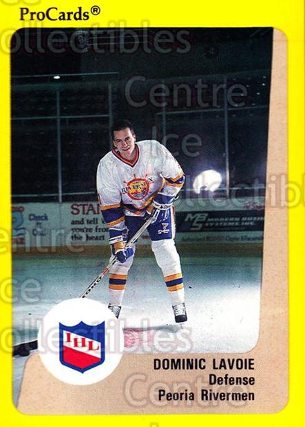 1989-90 ProCards IHL #20 Dominic Lavoie