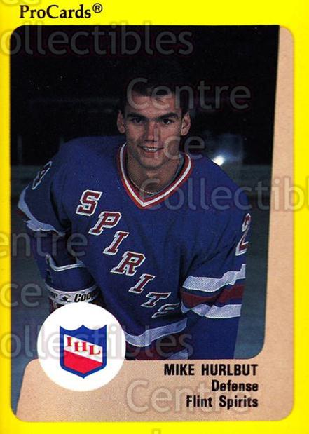 1989-90 ProCards IHL #35 Mike Hurlbut