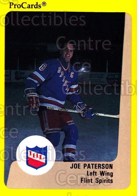1989-90 ProCards IHL #41 Joe Paterson