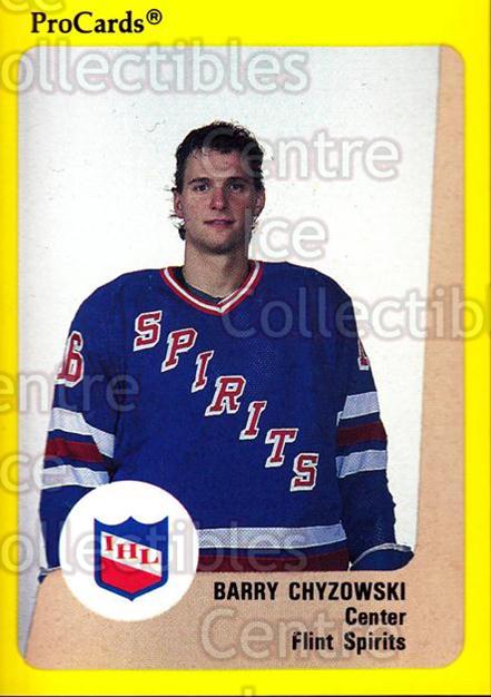 1989-90 ProCards IHL #42 Barry Chyzowski