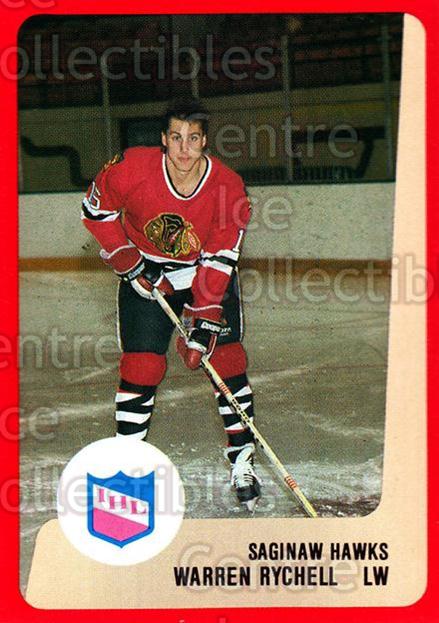 1988-89 ProCards IHL #113 Warren Rychel