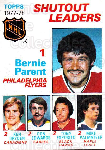 1978-79 Topps #70 Ken Dryden, Bernie Parent, Don Edwards, Tony Esposito, Mike Palmateer