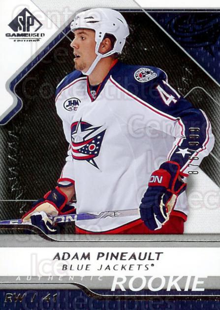2008-09 SP Game Used #101 Adam Pineault RC