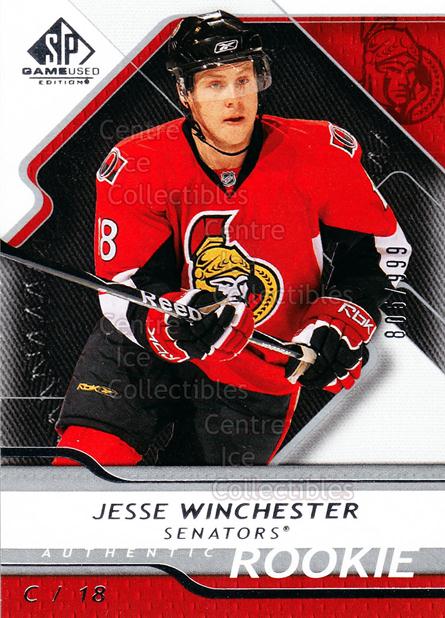 2008-09 SP Game Used #127 Jesse Winchester RC