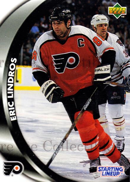 1998 Kenner Starting Lineup Cards Upper Deck #12 Eric Lindros