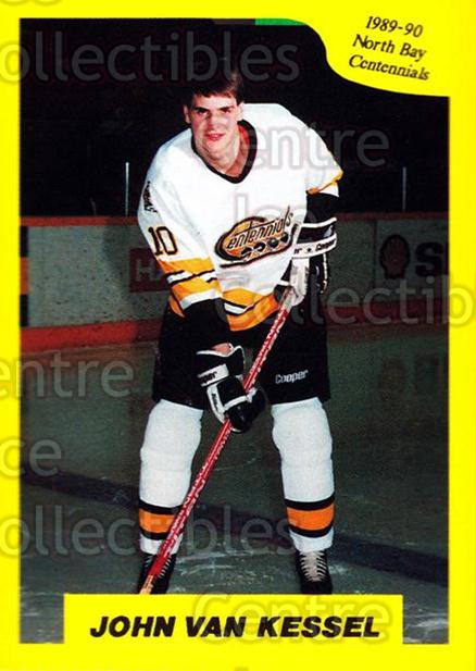 1989-90 7th Inning Sketch OHL #162 John Van Kessel