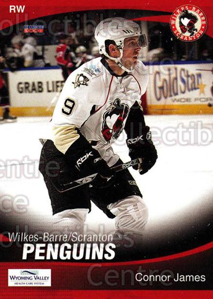 2007-08 Wilkes-Barre Scranton Penguins #12 Connor James