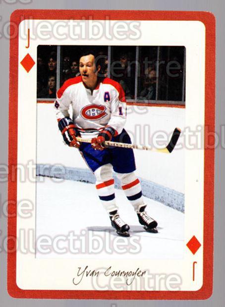 2005 Montreal Canadiens Legends Playing Card #50 Yvan Cournoyer