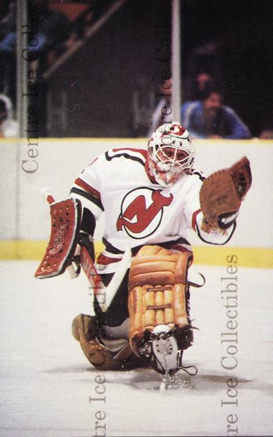 1985-86 New Jersey Devils Postcards #8 Glenn Resch