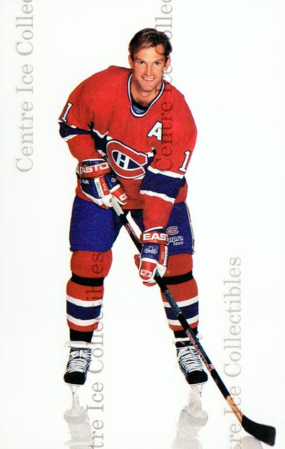 1993-94 Montreal Canadiens Postcards #16 Kirk Muller