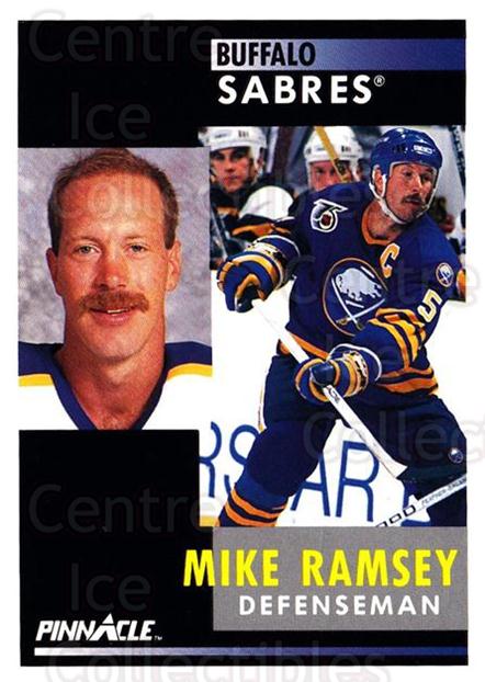 1991-92 Pinnacle #64 Mike Ramsey