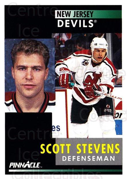 1991-92 Pinnacle #81 Scott Stevens