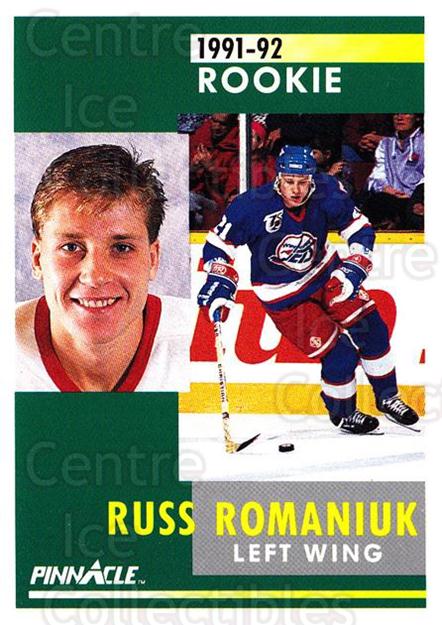 1991-92 Pinnacle #324 Russ Romaniuk RC