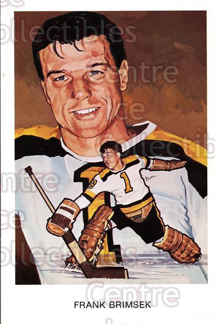 1983 Hall of Fame Postcards #I03 Frank Brimsek - MINT