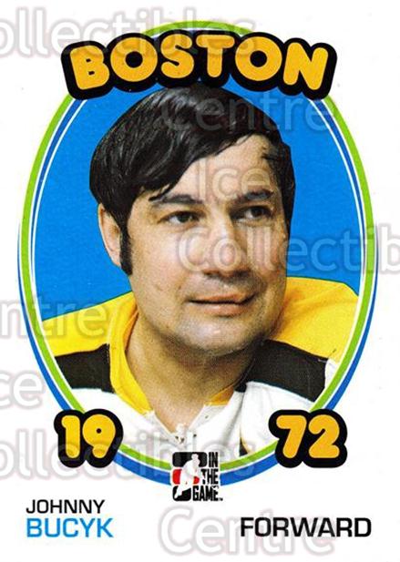 2009-10 ITG 1972 The Year In Hockey #2 Johnny Bucyk