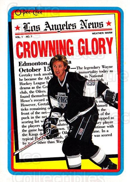 1990-91 Topps #3 Wayne Gretzky LA