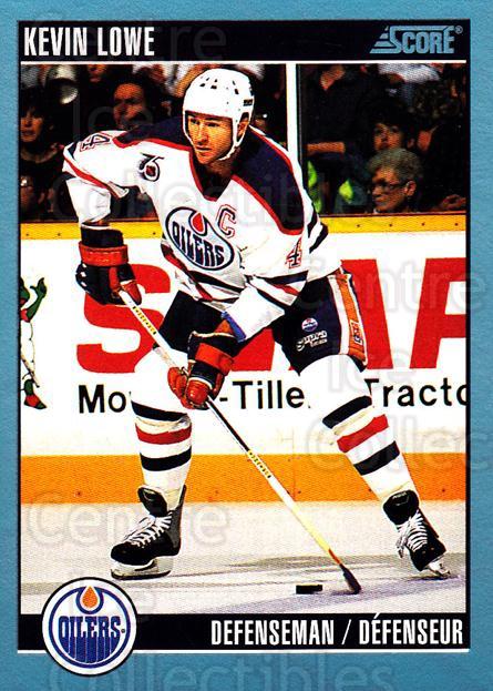 1992-93 Score Canadian #39 Kevin Lowe