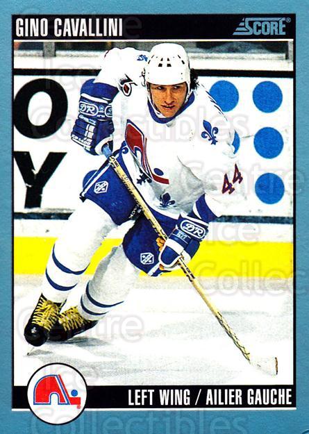 1992-93 Score Canadian #42 Gino Cavallini