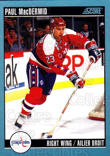 1992-93 Score Canadian #59 Paul MacDermid