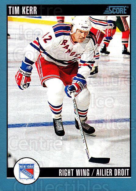 1992-93 Score Canadian #93 Tim Kerr