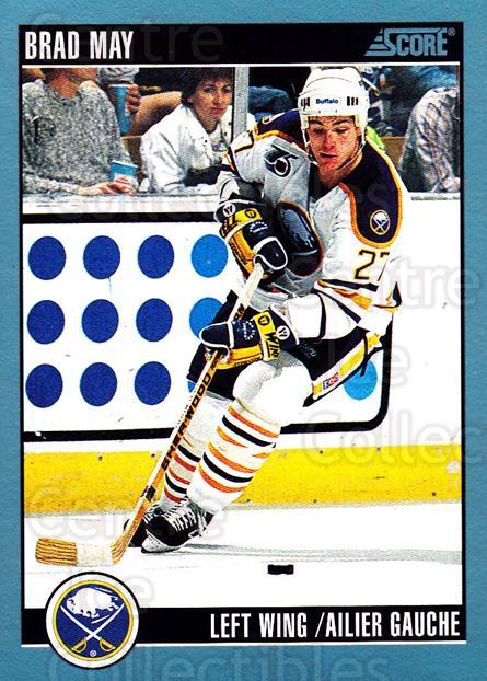 1992-93 Score Canadian #96 Brad May