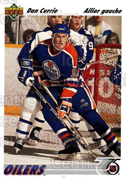 1991-92 Upper Deck French #347 Dan Currie RC