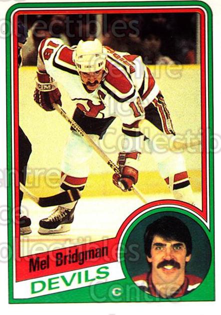 1984-85 O-Pee-Chee #109 Mel Bridgman