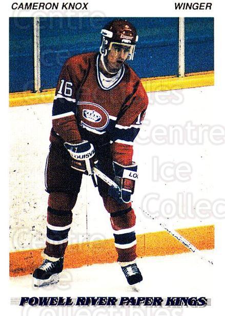 1992-93 British Columbia JHL #145 Cameron Knox