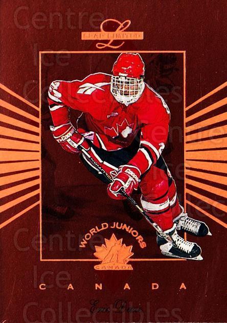 1994-95 Leaf Limited World Juniors Canada #2 Eric Daze