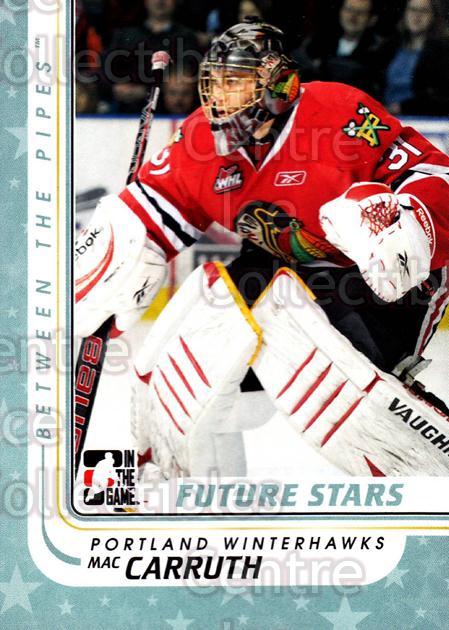 2010-11 Between The Pipes #24 Mac Carruth
