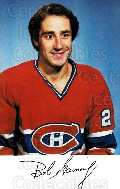 1980-81 Montreal Canadiens Postcards #5 Bob Gainey