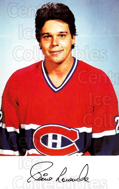 1980-81 Montreal Canadiens Postcards #15 Pierre Larouche