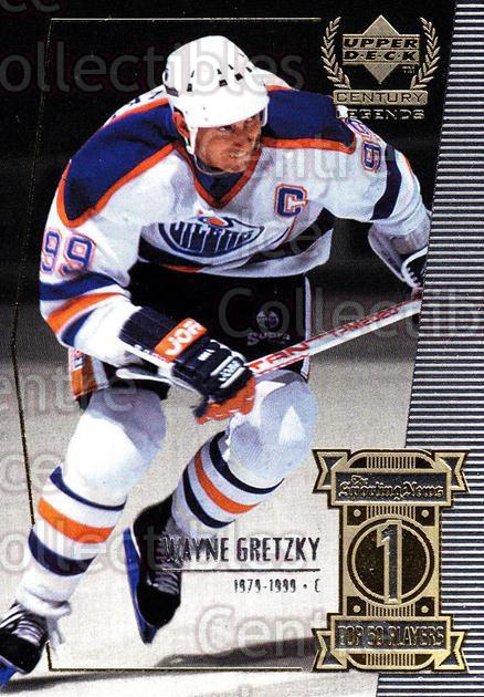 1999-00 Upper Deck Century Legends #1 Wayne Gretzky