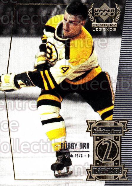 1999-00 Upper Deck Century Legends #2 Bobby Orr