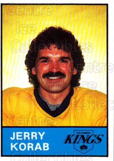 1980-81 Los Angeles Kings Card Night #6 Jerry Korab
