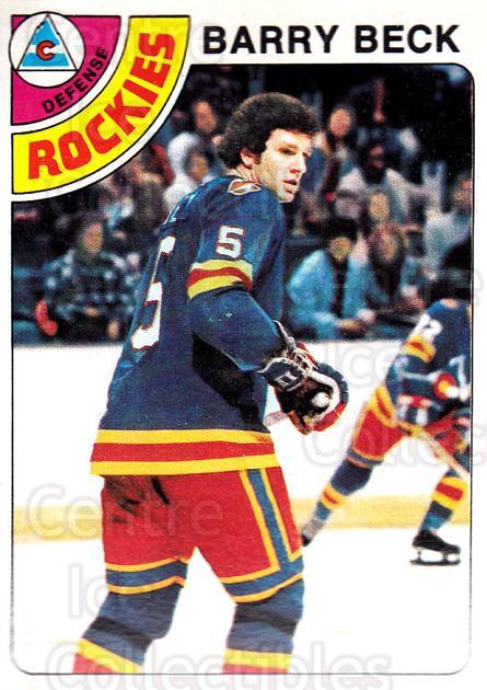 1978-79 Topps #121 Barry Beck RC