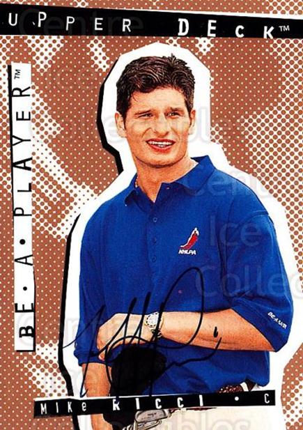 1994-95 Be A Player Autographs #37 Mike Ricci