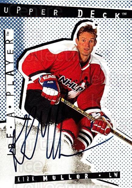 1994-95 Be A Player Autographs #40 Kirk Muller