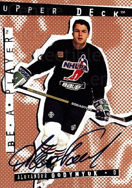1994-95 Be A Player Autographs #67 Alexander Godynyuk