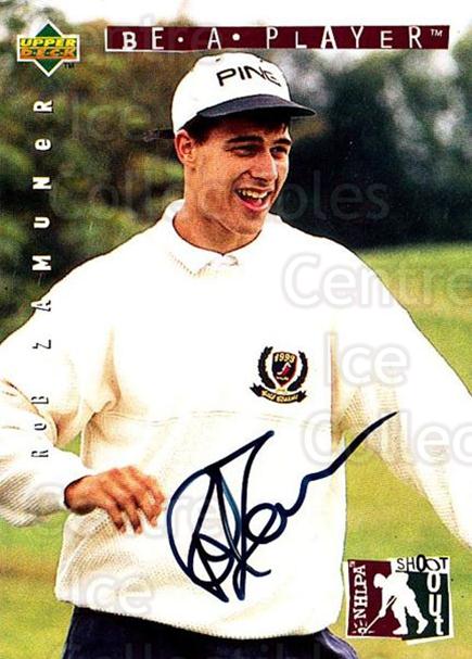 1994-95 Be A Player Autographs #147 Rob Zamuner