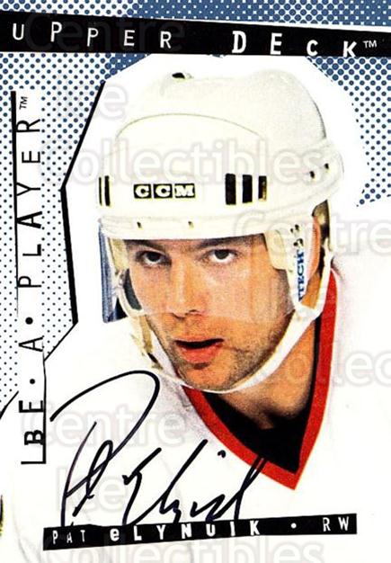 1994-95 Be A Player Autographs #164 Pat Elynuik