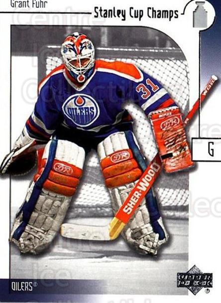 2001-02 UD Stanley Cup Champs #9 Grant Fuhr